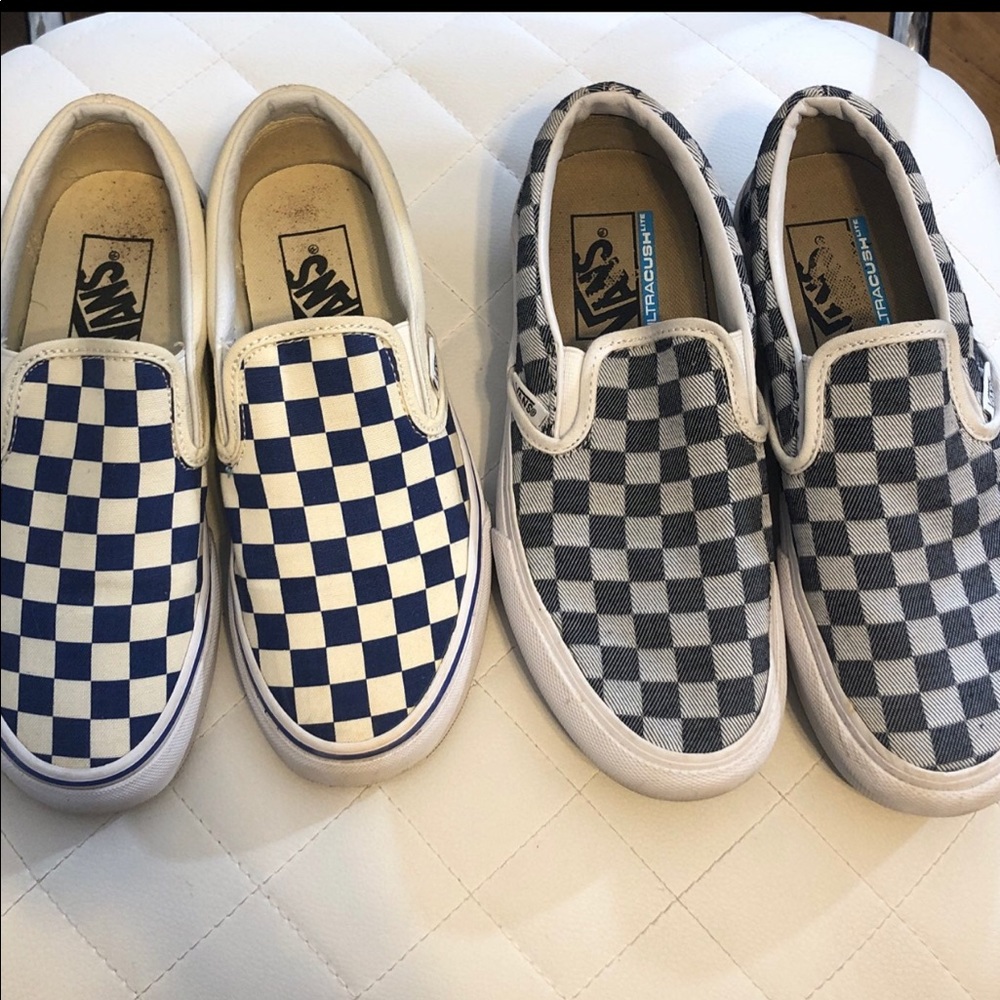 Checkered Vans